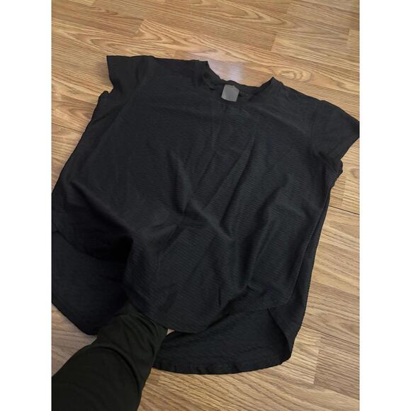 Calia By Carrie Underwood Active Short Sleeve Black Top Size Small - Picture 6 of 6